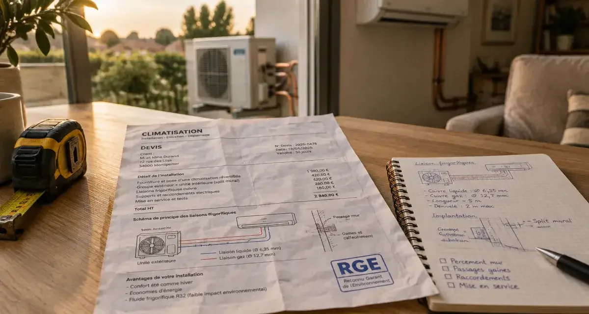 Climatisation pour 100 m² : 4 000 à 18 000 €, comment éviter le surdimensionnement et les devis abusifs